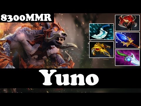 Yuno 8300 MMR Plays Ursa - Ranked Match Gameplay - Dota 2