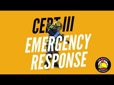 Cert III Emergency Response & Rescue Course Highlights