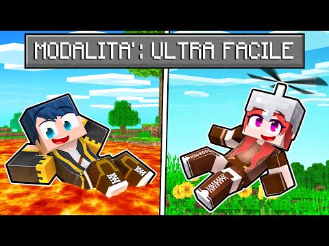 GIOCO LA NUOVA DIFFICOLTÀ ULTRA FACILE DI MINECRAFT!