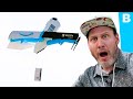 Drone van Amazon laat pakjes gewoon vallen!