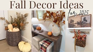 FALL DECOR IDEAS 2025 | Part 2 | Fall Decorate With Me | Fall Entryway Decor | Small Space Decor 🍂