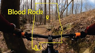 Blood Rock at Oak Mtn State Park