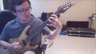 Lay your ghosts to rest guitar solo section cover.