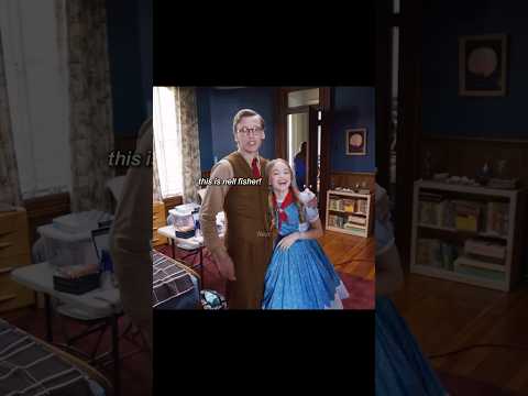 henry and holly behind the scenes😭 #jamiecampbellbower #nellfisher #strangerthings5 #funny #lol