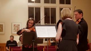 Adina performing a Trio -Fugue in D minor by Post