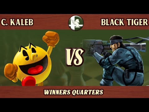 C.Kaleb (Pac-Man, Mii Gunner) vs Black Tiger (Snake) - West Towne Brawl 34 Winners Quarters