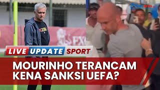 Mourinho Ngamuk Besar & Maki-maki Wasit Anthony Taylor, UEFA Siap-siap Kasih Sanksi Pelatih Roma