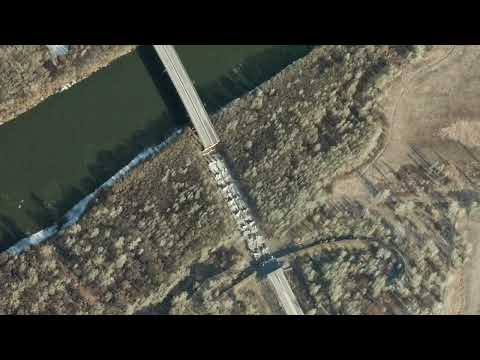 Desna river bridge - 26 & 28 Feb. 2022 - Chernihiv,  Oblast, Ukraine