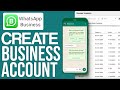 How To Make A WhatsApp Business Account (Tutorial for Beginners)