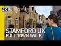 Beautiful Walk in Stamford, Lincolnshire England | Best UK Towns to Live in 2023? [CC]