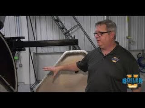 Using Fiber Wool Blanket Gaskets to Seal a Boiler Door - Weekly Boiler Tips