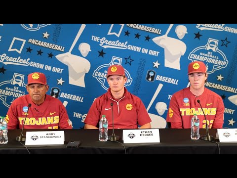 Baseball: Postgame Press Conference (USC vs SMC, NCAA Regional Round)