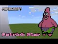 Minecraft Pixel Art Tutorial And Showcase Patrick Star SpongeBob SquarePants