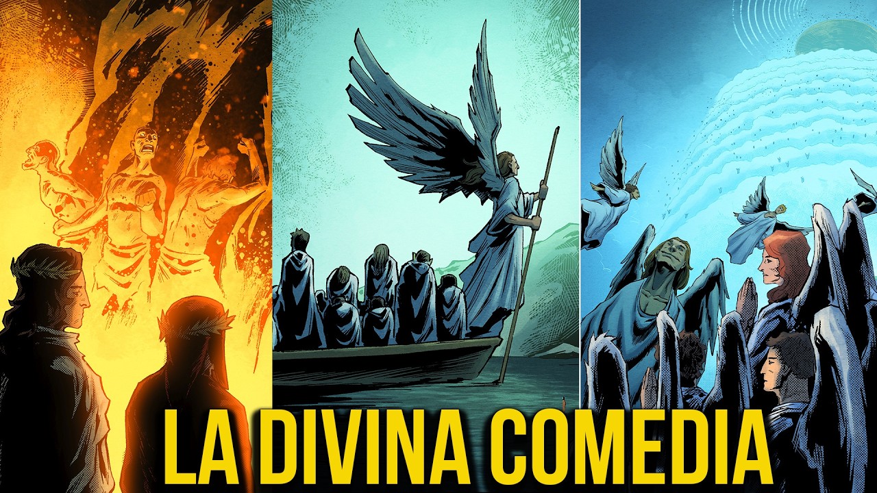 EL INFIERNO, EL PURGATORIO Y EL PARAÍSO DE DANTE - La Divina Comedia de Dante Alighieri