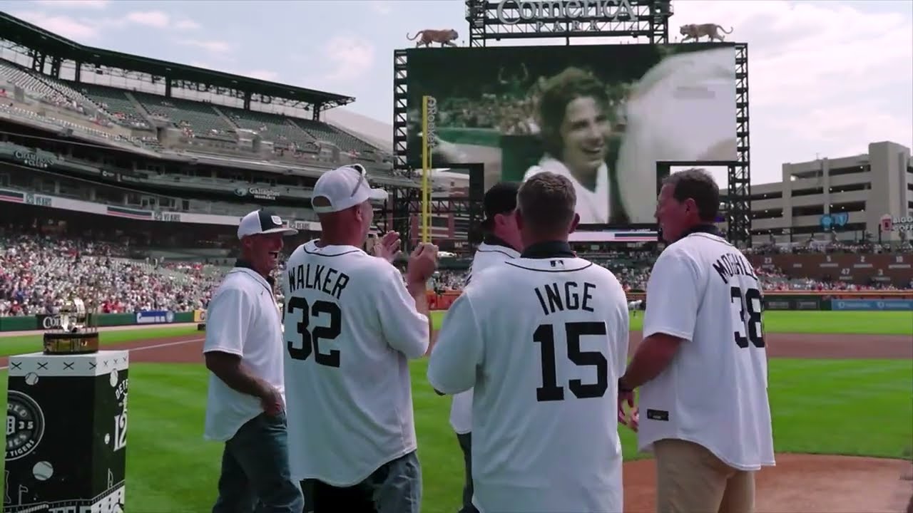 Tigers celebrate 125th season in franchise history (Including members of 2006 AL Championship team!)