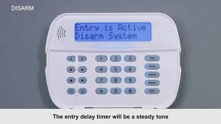 Disarming the PowerSeries Neo LCD Keypad
