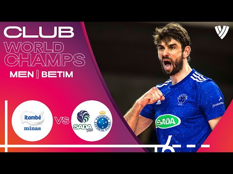 Itambé Minas VS. Sada Cruzeiro Vôlei - Match Highlights | Club World Champs 🌎🏐