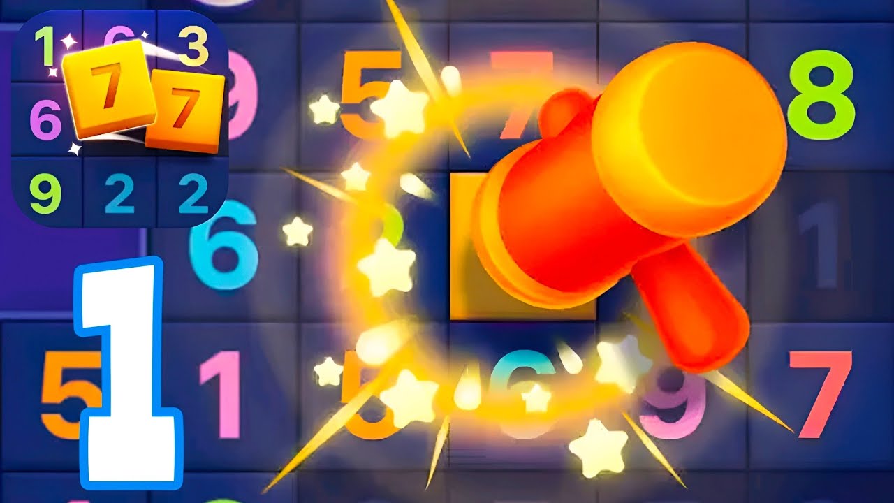 Number Tiles: Match Numbers - Tutorial - Gameplay Walkthrough Part 1 ( ANDROID / iOS )