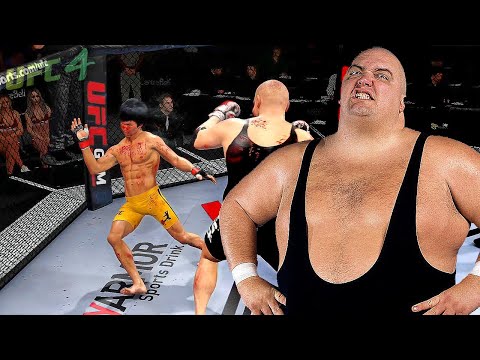 UFC4 | Bruce Lee vs. King Kong Bundy (EA sports UFC 4)