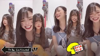 【TikTok】深夜ノリでギャルがパ〇チラ
