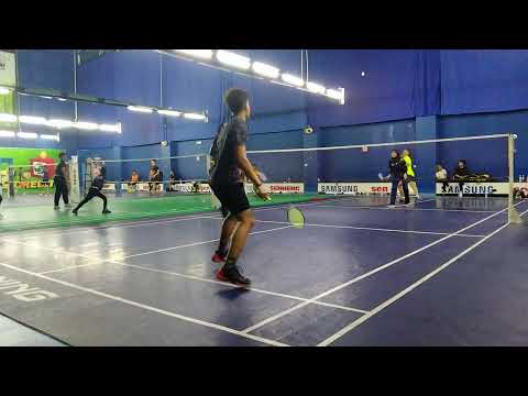 Badminton Mix Double A MT Weekly MuhibbahTeam Challenge - Hakem / Hazwani Vs Ashraf / Shima