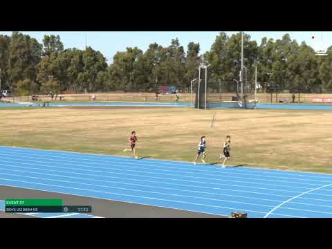 Boys U12 800m Heat 3: 2025/26 State Combined Event Championships