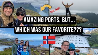 7 Night NORWEGIAN FJORDS Cruise Vlog: FULL PORT EXPERIENCE (Royal Caribbean Cruise in Norway!)