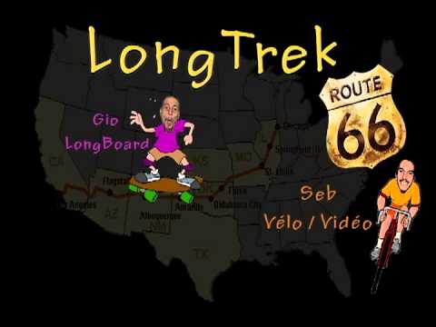 Longskaters: Longtrek route 66 trailer