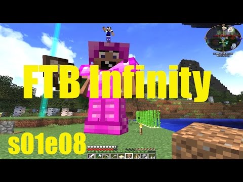 FTB Infinity Episode S01E08   "Gaming on steroids AND Runic portal!"