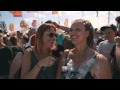 Sofie achter het kanon van Radio Topkaas (Pukkelpop 2015)