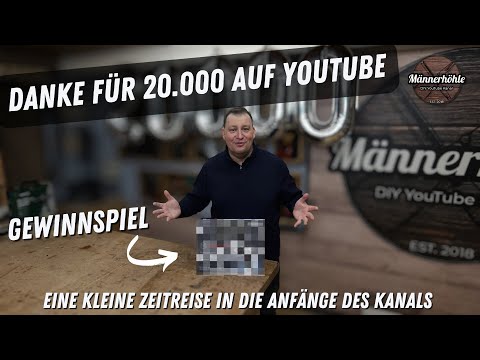 What a number - 20,000 subscribers on YouTube - giveaway for you!