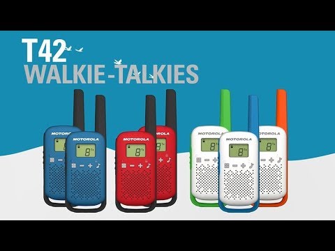 Миниатюра изображения товара Комплект раций Motorola Talkabout T42 (синий)