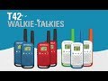 Motorola Funkgeräte-Set T42 Kinderfunk_3xbunt