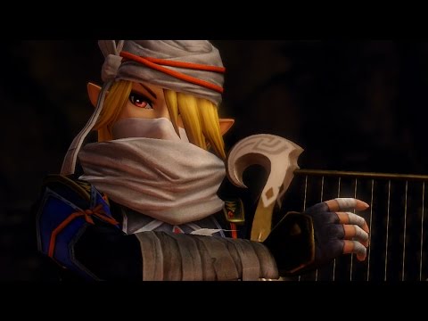 Hyrule Warriors (Wii U) - 100% Walkthrough (Hard) - Stage 2: Eldin Caves (Secret Gold Skultulla)
