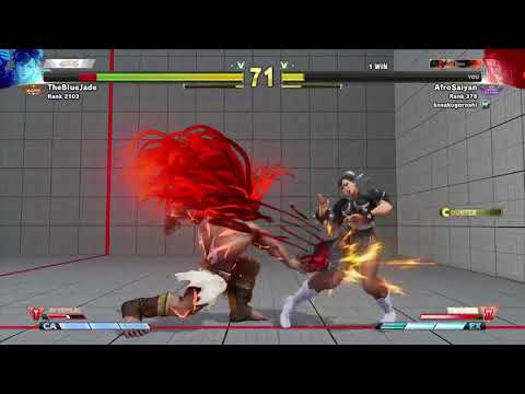 SFV - Chun-li vs Necalli