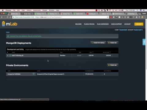 Build Rest Api with Sails.js and Node.js #2- Create new database at MongoLab