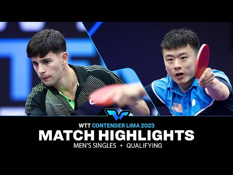 Jishan Liang vs Carlo Rossi | MS Qual | WTT Contender Lima 2023