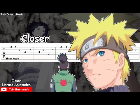 Naruto Shippuden OP 4 - Closer Guitar Tutorial Video