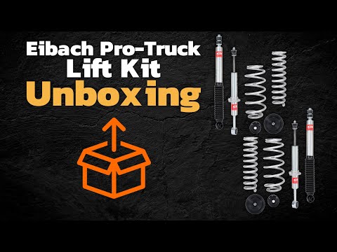 Eibach Pro-Truck-Lift Stage 1 Kit Unboxing for Lexus GX470