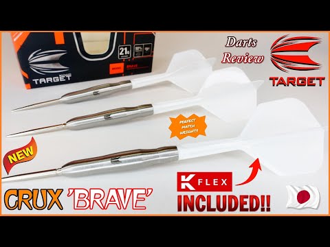Target CRUX BRAVE Japanese Version Darts Review - 3 In The BULL!!