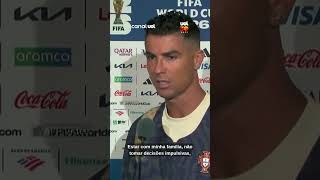 FIM DE UMA ERA 🥹 CRISTIANO RONALDO CONFIRMA: “ESSA É MINHA ÚLTIMA COPA DO MUNDO”