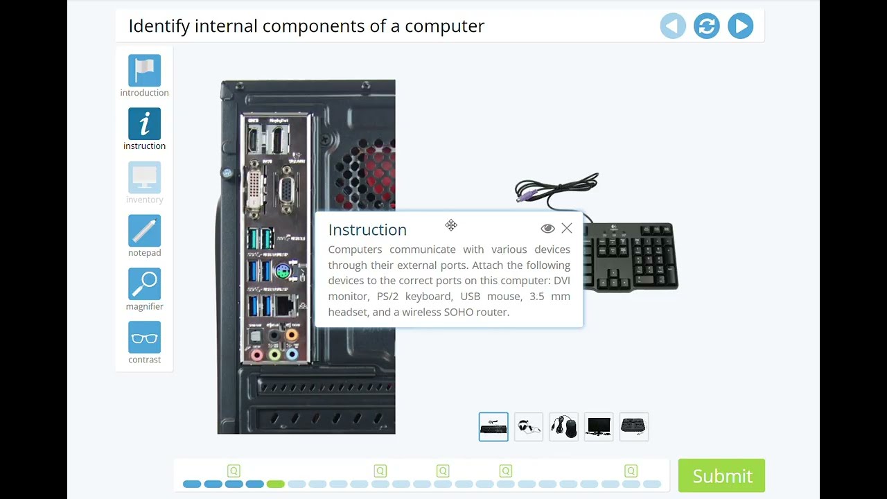 Identify Internal Components of a Computer