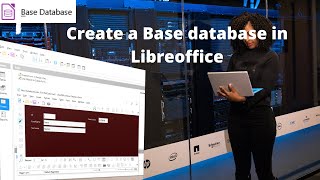 How to create a basic database in LibreOffice