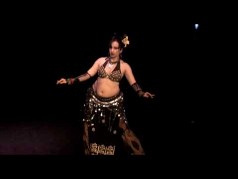 Belly Dancer Lisa Zahiya music by Afrit Temple  The Summoning