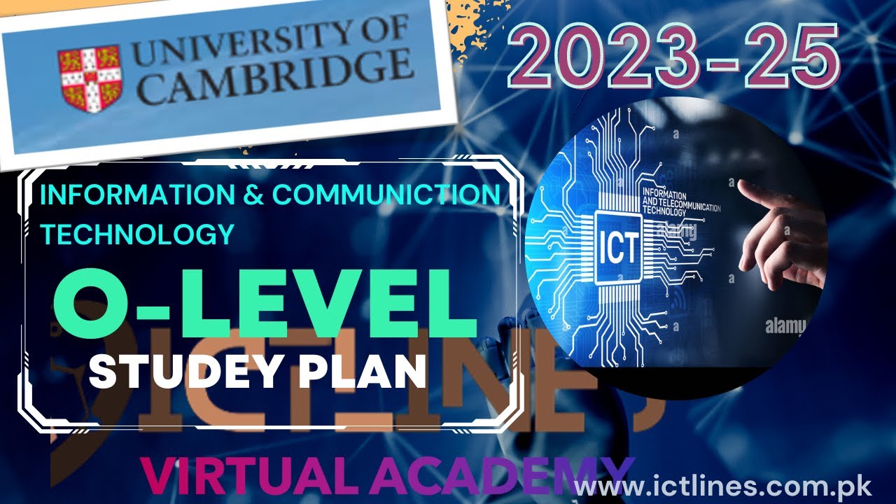 IGCSE ICT O-LEVEL STUDY PLAN