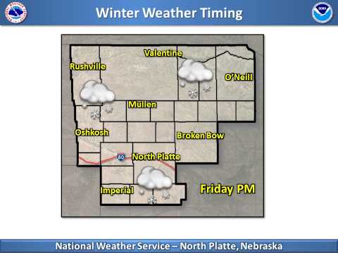 December 26, 2014 Winter Weather Update