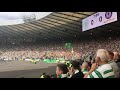 Brilliant! Celtic symphony from fans | v rangers Scottish cup 2022