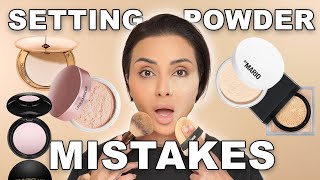 The Setting Powder Mistakes Making You Look Older & How To A