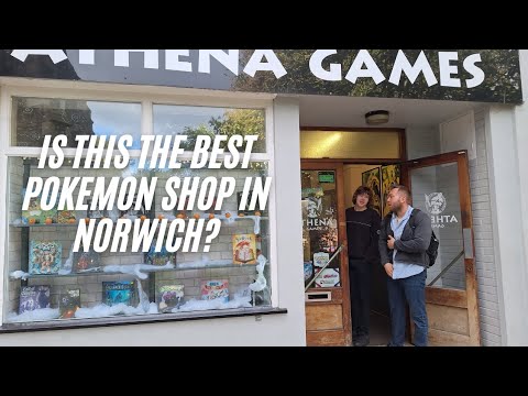 Is Athena Games the best Pokémon TCG shop in Norwich?