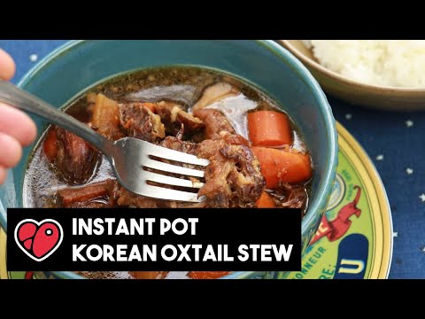 Instant Pot Korean Oxtail Stew (Sokkorijjim)